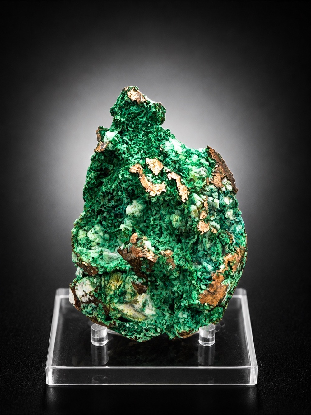 Copper and Malachite Specimen